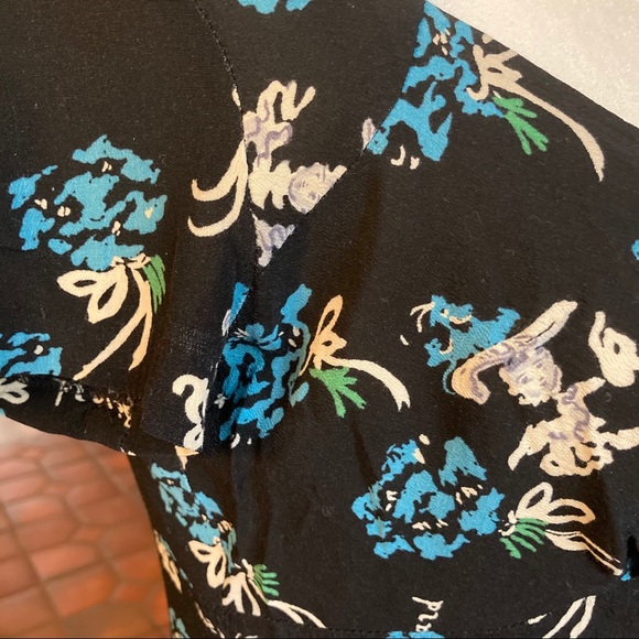 Vtg 90s Anna Sui Small Berard Faces Dress S 2 4 6 - Picture 12 of 15